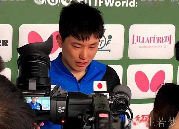 张本智和露出久违笑容!赛后说中文引起球迷欢呼,再次提到樊振东 张本智和露出久违笑容!赛后说中文引起球迷欢呼,再次提到樊振东